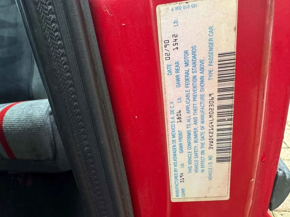 1990 Volkswagen GTI Mk2 - Image 18 of 20