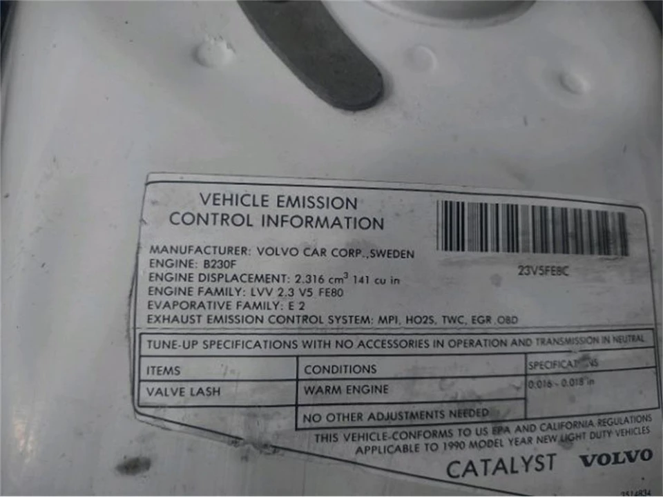 1990 Volvo 244 - Image 17 of 23
