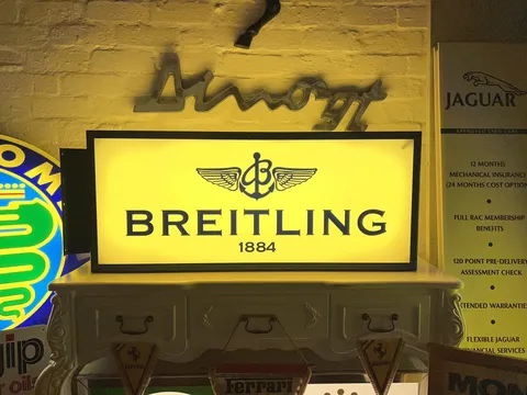 Breitling Official Dealership Sign