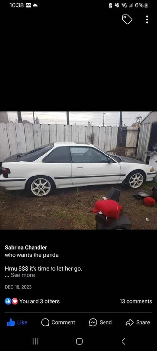 1991 Acura Integra 2nd Gen - Image 2 of 2