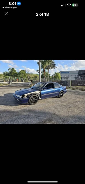 1991 Acura Integra 2nd Gen - Image 6 of 6