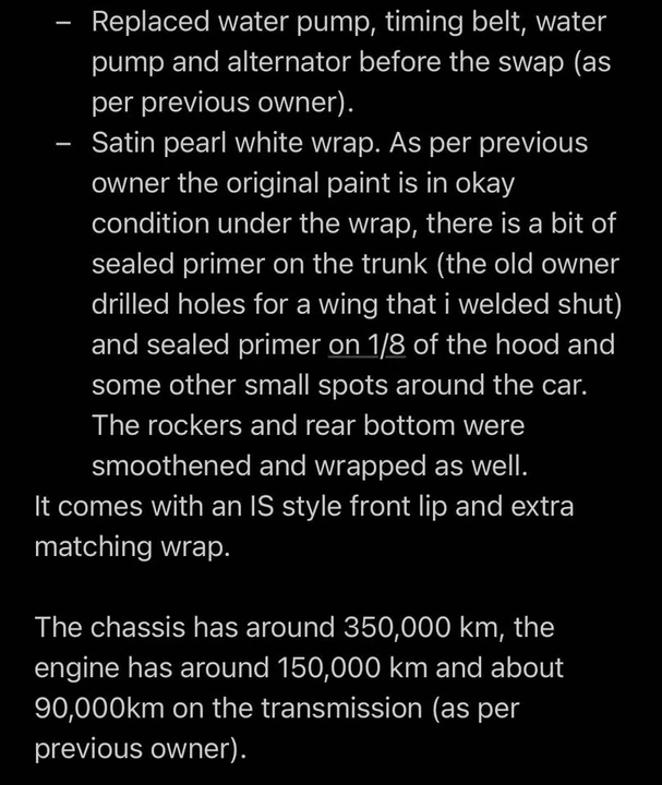 1991 BMW E30 3 Series - Image 12 of 12