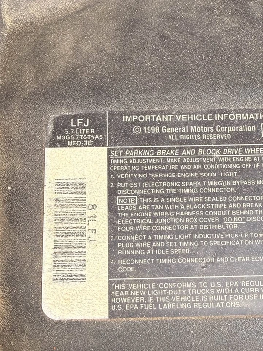 1991 Chevrolet C/K 4th Gen - Image 12 of 12