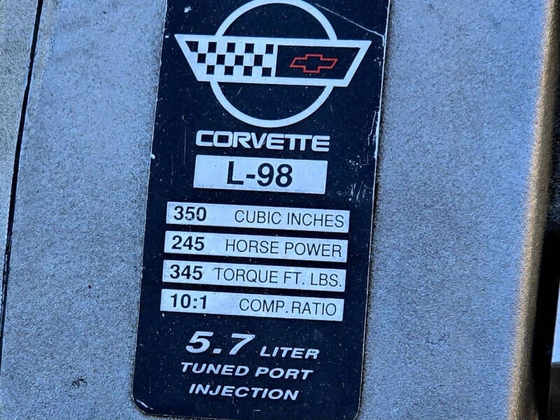 1991 Chevrolet Corvette C4 - Image 30 of 31