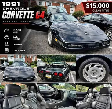 1991 Chevrolet Corvette Convertible