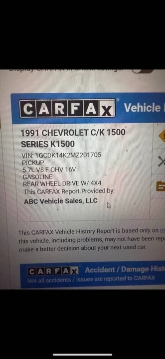 1991 Chevrolet C/K 4th Gen - Image 28 of 31