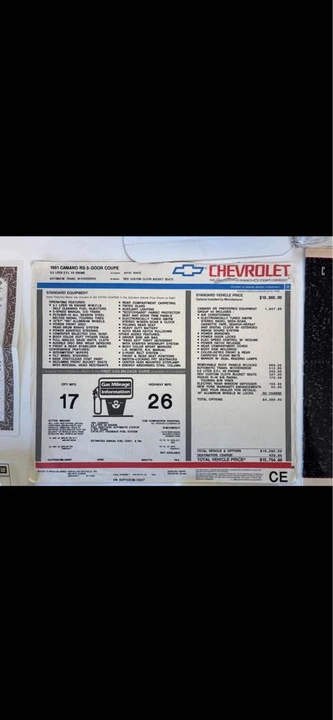 1991 Chevrolet Camaro 3rd Gen - Image 8 of 10