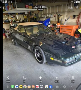 1991 Chevrolet Corvette Convertible 2D