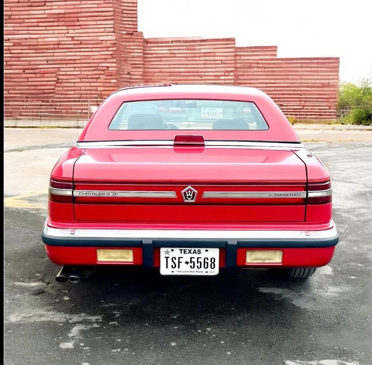1991 Chrysler TC by Maserati - Image 8 of 10