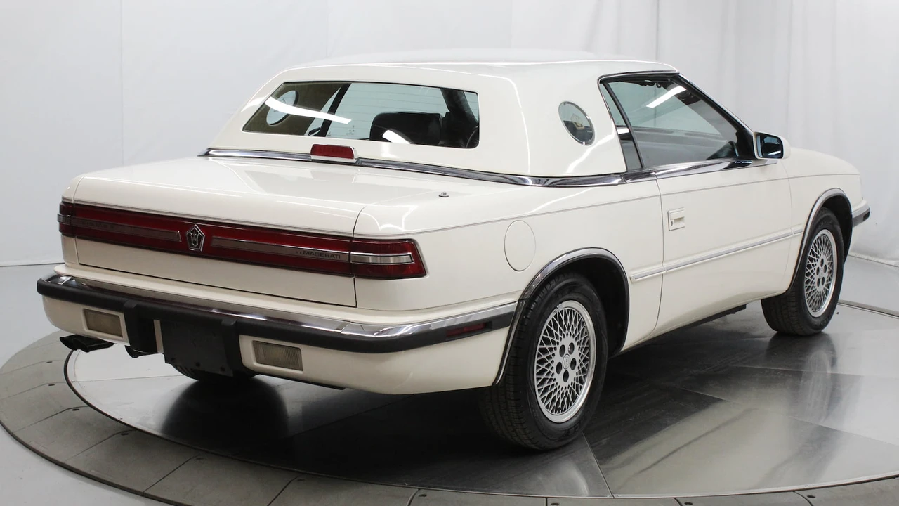 1991 Chrysler TC by Maserati - Image 3 of 31