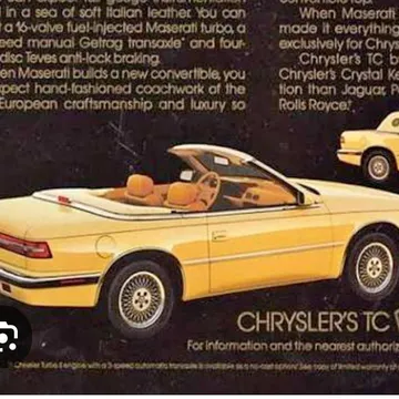 1991 Chrysler TC by Maserati