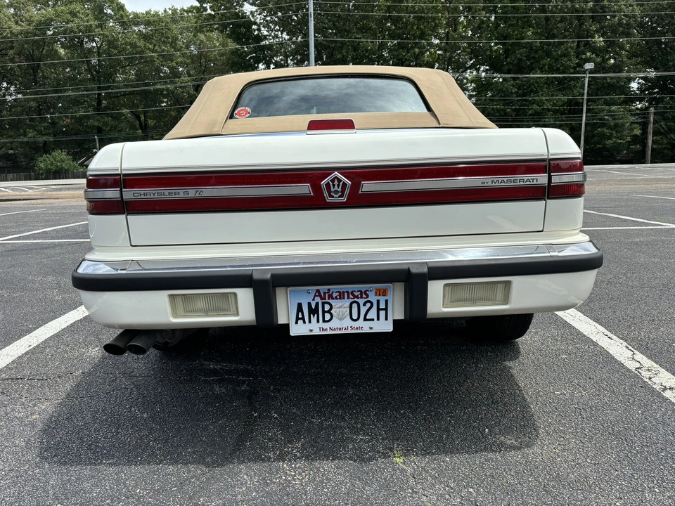 1991 Chrysler TC by Maserati - Image 18 of 31