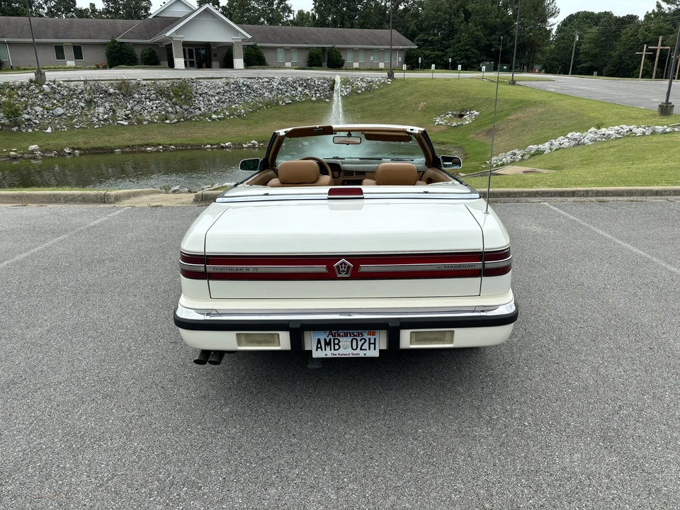 1991 Chrysler TC by Maserati - Image 7 of 31