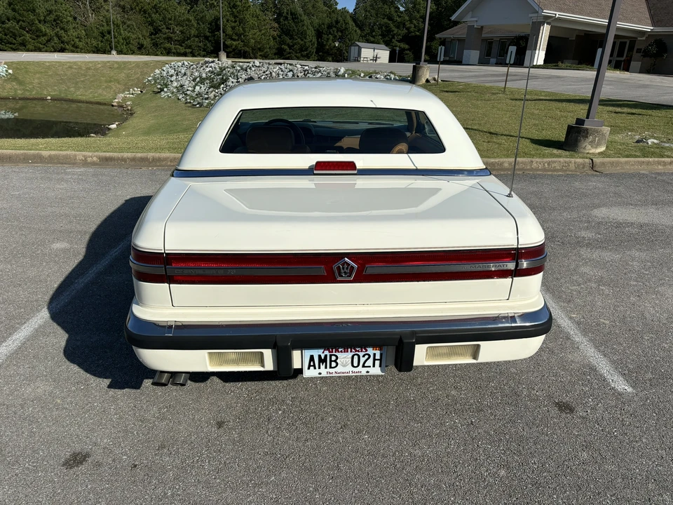 1991 Chrysler TC by Maserati - Image 24 of 31