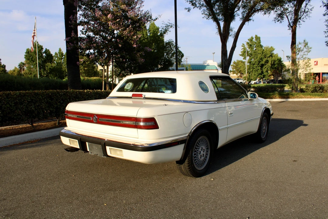 1991 Chrysler TC by Maserati - Image 6 of 31