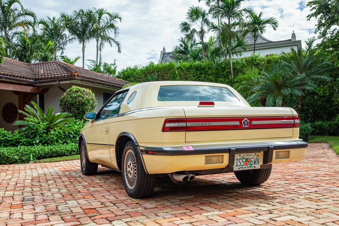 1991 Chrysler TC by Maserati - Image 5 of 31