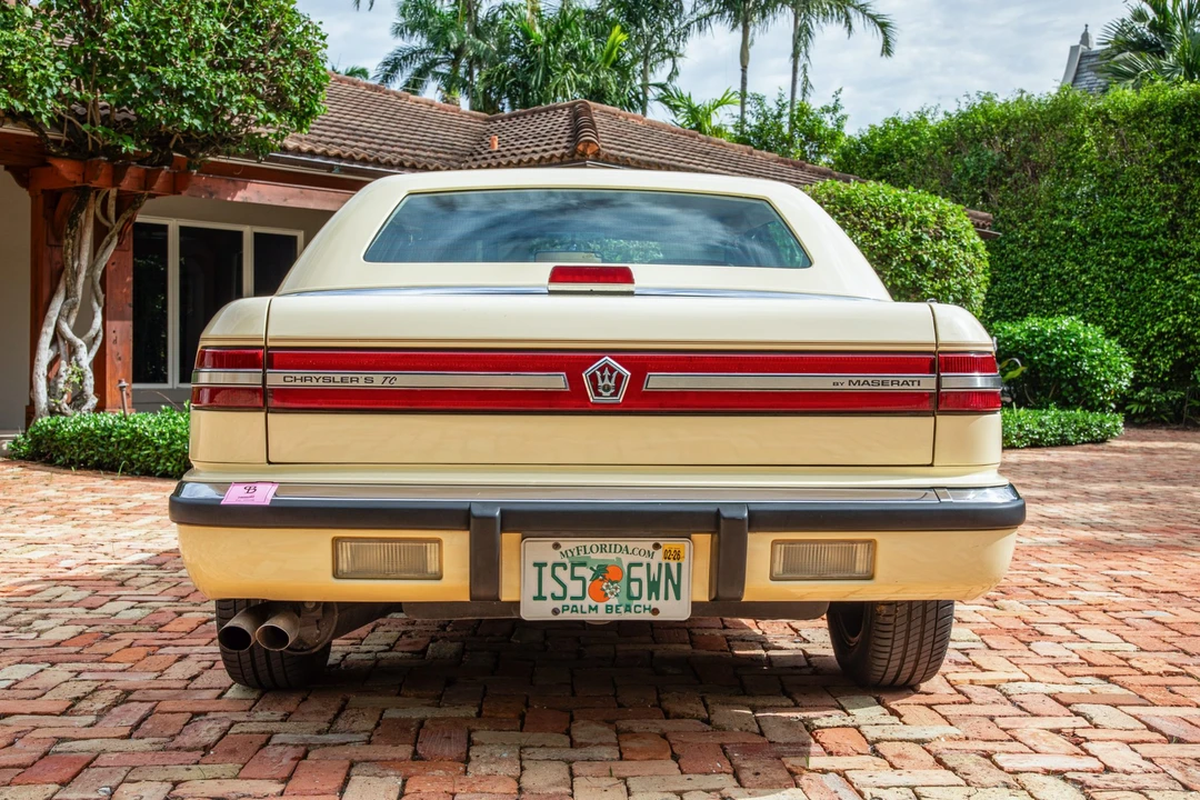 1991 Chrysler TC by Maserati - Image 6 of 31