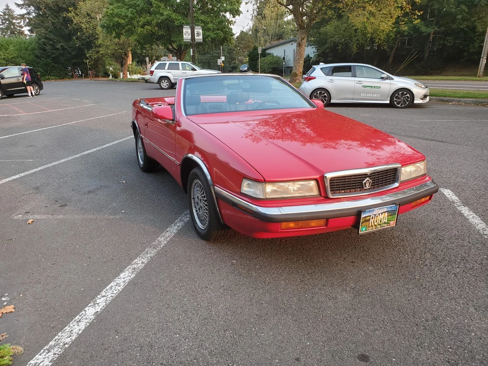 1991 Chrysler TC by Maserati - Image 3 of 31