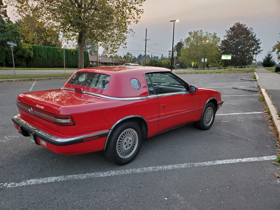 1991 Chrysler TC by Maserati - Image 25 of 31