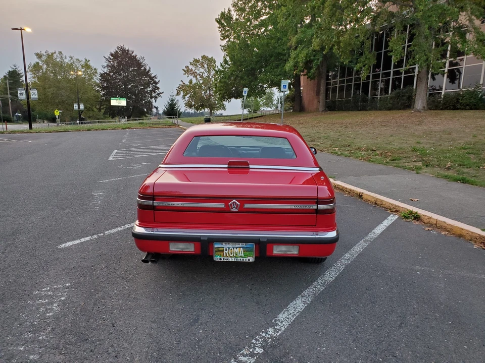 1991 Chrysler TC by Maserati - Image 27 of 31