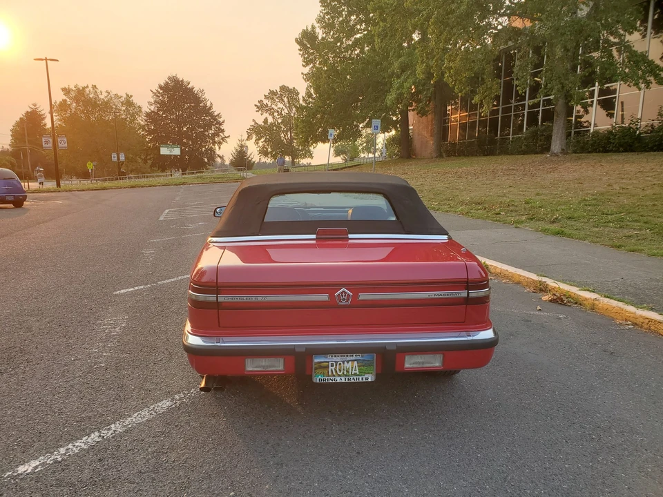 1991 Chrysler TC by Maserati - Image 16 of 31