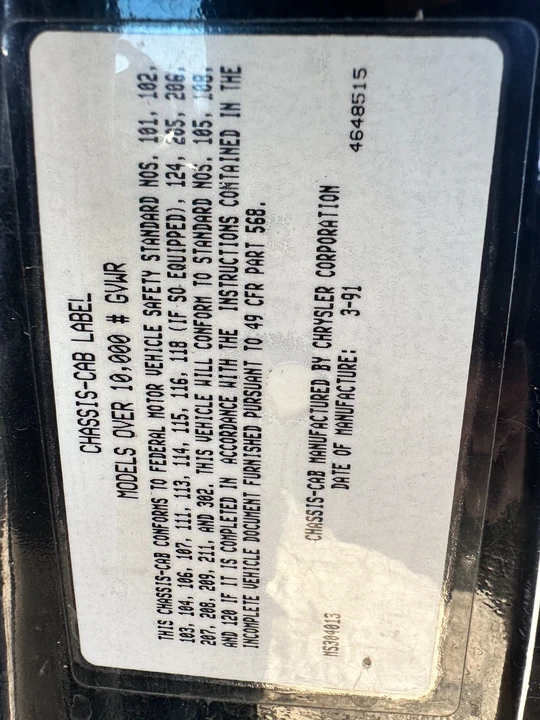 1991 Dodge Ram 1st Gen - Image 4 of 31