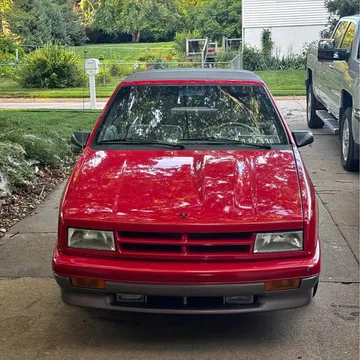 1991 Dodge Shadow ES Convertible 2D