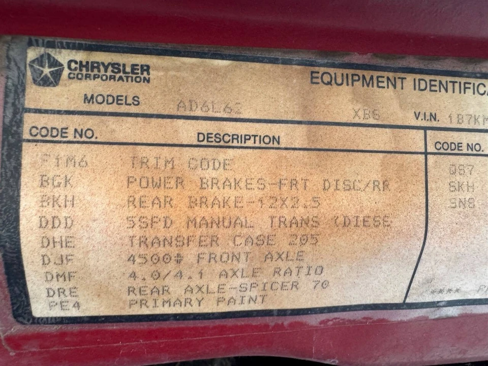 1991 Dodge Ram 1st Gen - Image 5 of 12