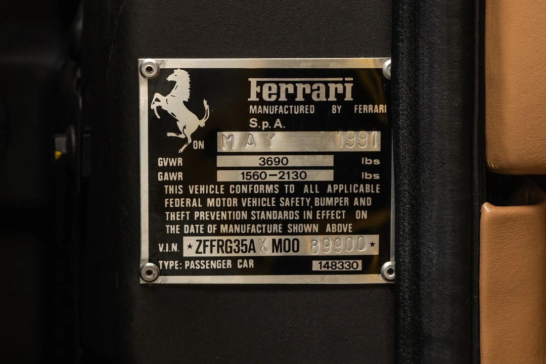 1991 Ferrari 348 tb - Image 20 of 21