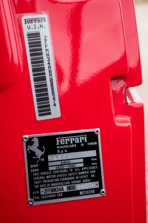 1991 Ferrari F40 - Image 12 of 31