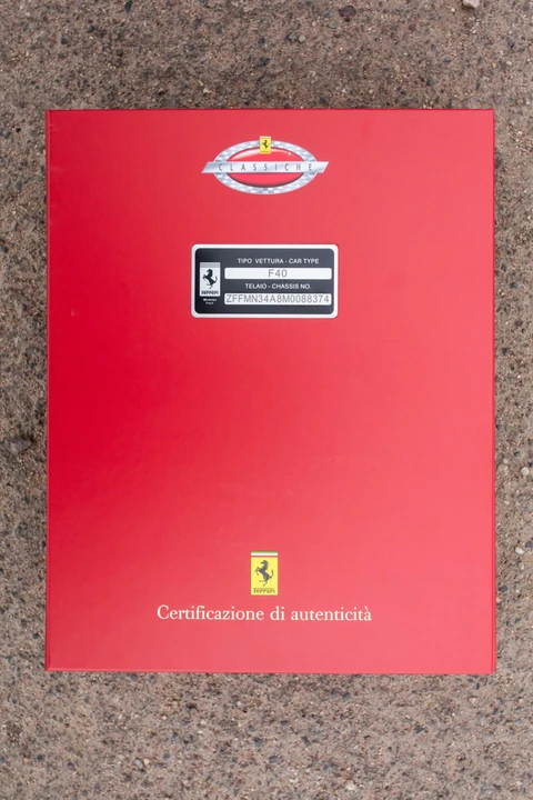 1991 Ferrari F40 - Image 8 of 31