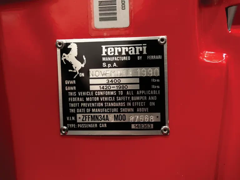 1991 Ferrari F40 - Image 27 of 31