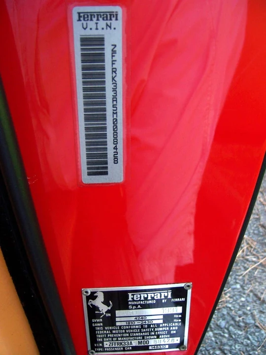 1991 Ferrari Mondial t - Image 6 of 8
