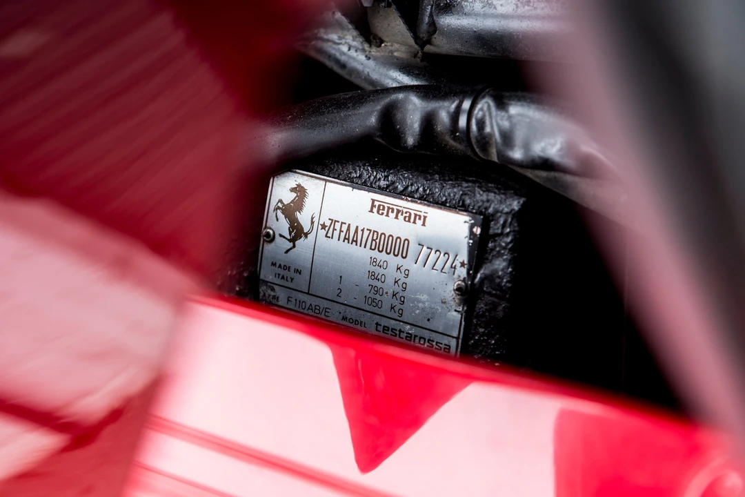 1991 Ferrari Testarossa - Image 26 of 31
