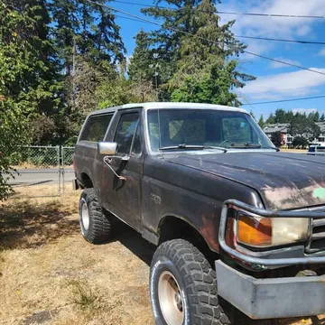 1991 Ford Bronco Sport Utility 2D