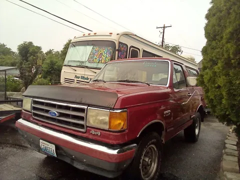 1991 Ford Bronco Silver Anniversary Special