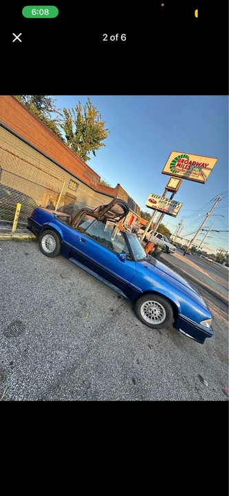 1991 Ford Mustang 3rd Gen - Image 3 of 6