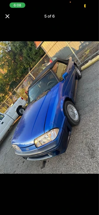 1991 Ford Mustang 3rd Gen - Image 5 of 6