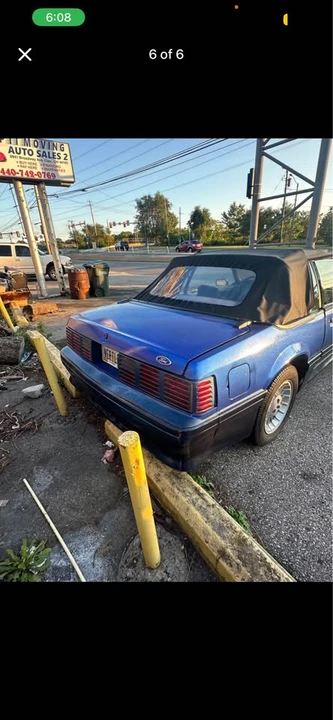 1991 Ford Mustang 3rd Gen - Image 6 of 6