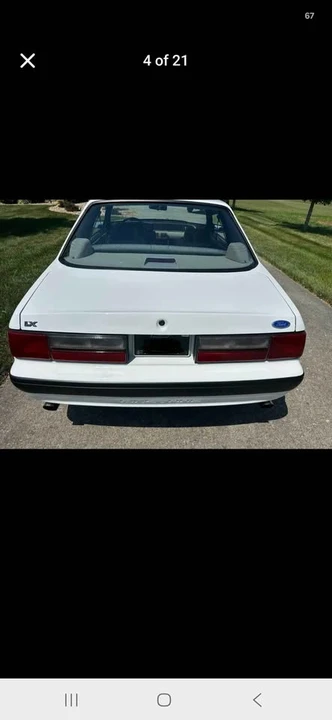 1991 Ford Mustang 3rd Gen - Image 4 of 20