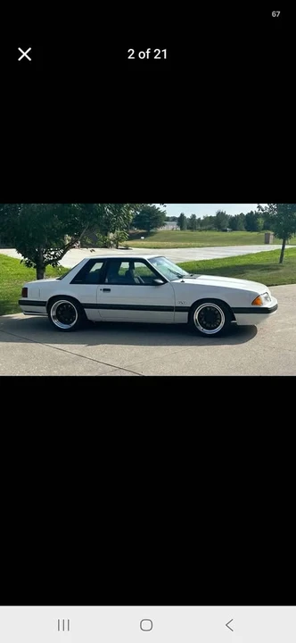 1991 Ford Mustang 3rd Gen - Image 3 of 20