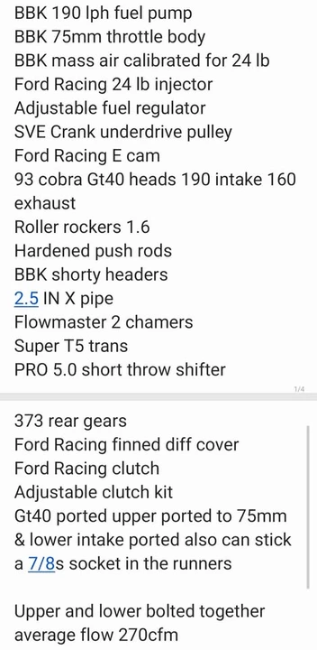 1991 Ford Mustang 3rd Gen - Image 5 of 20