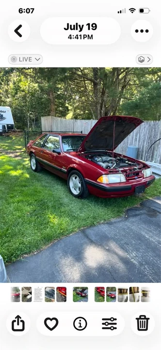 1991 Ford Mustang 3rd Gen - Image 4 of 7