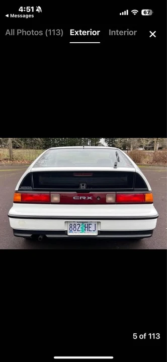 1991 Honda Civic 4th Gen - Image 6 of 19