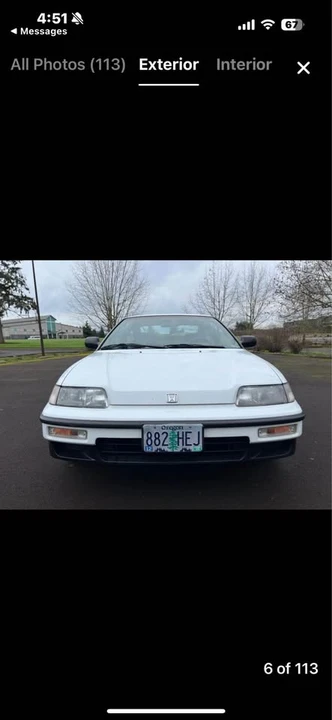 1991 Honda Civic 4th Gen - Image 5 of 19