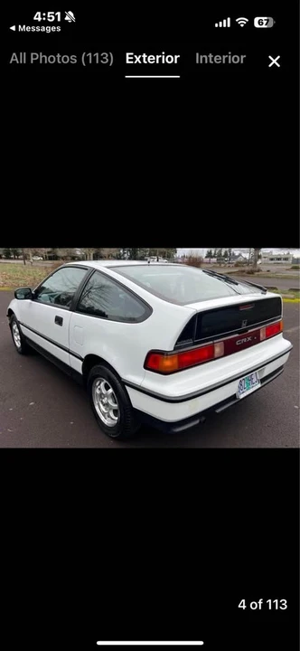 1991 Honda Civic 4th Gen - Image 4 of 19