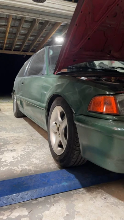 1991 Honda Civic 4th Gen - Image 7 of 9