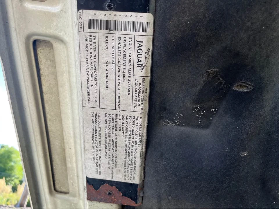 1991 Jaguar XJS - Image 17 of 19