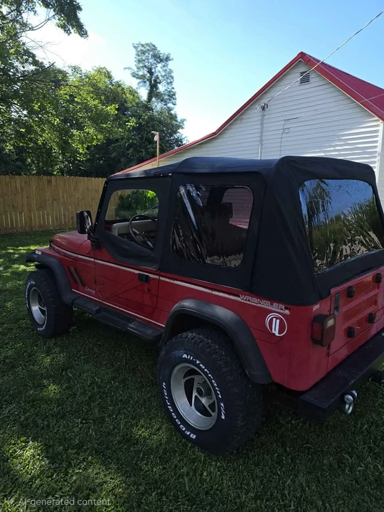 1991 Jeep YJ Wrangler - Image 5 of 6