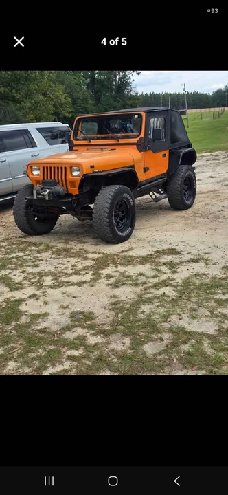 1991 Jeep YJ Wrangler - Image 2 of 5